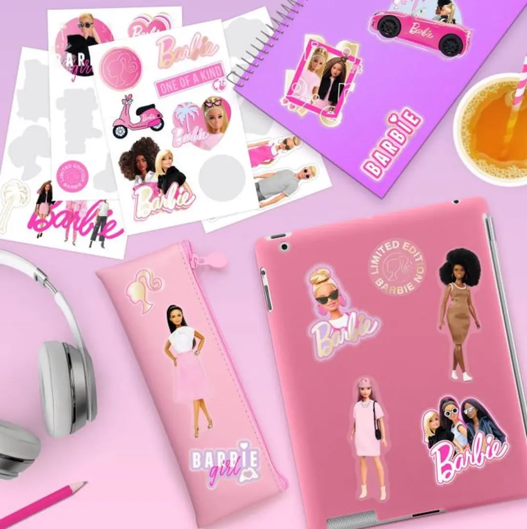 Paladone Barbie Gadgetstickers - 20 Stuks