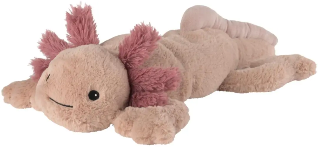 Warmies Axolotl Knuffel 40cm - Roze
