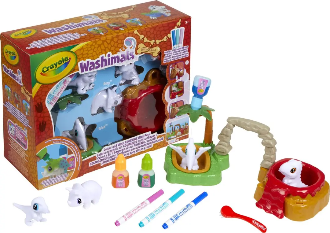 Van der Meulen Crayola Washimals Dinosaurussen