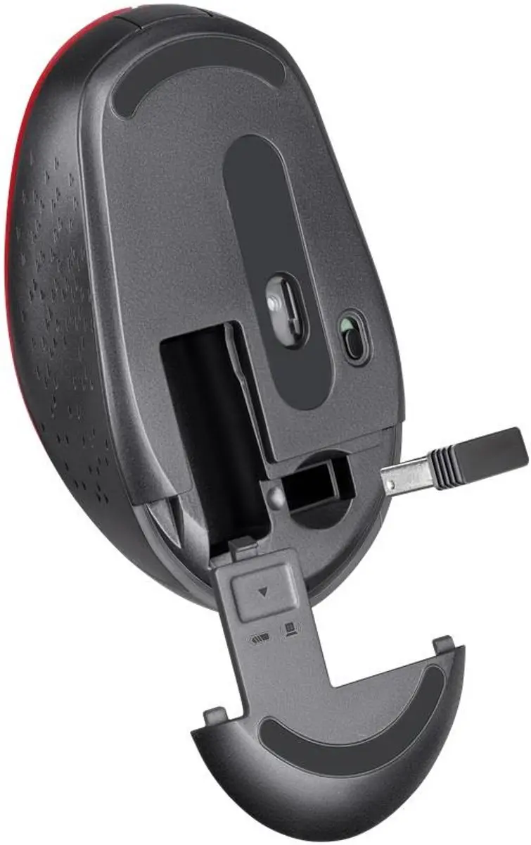 Defender Auris MB-027 Draadloze Optische Muis - Rood