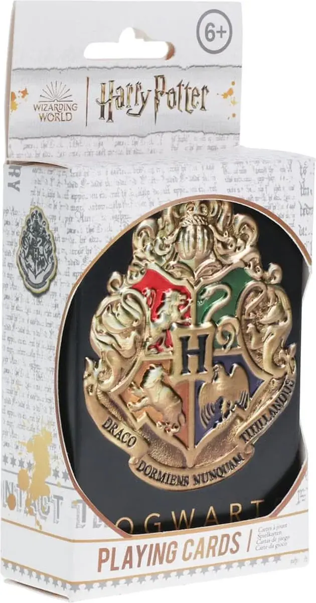 Paladone Harry Potter Hogwarts House Speelkaarten PP11186HP - 54 Stuks
