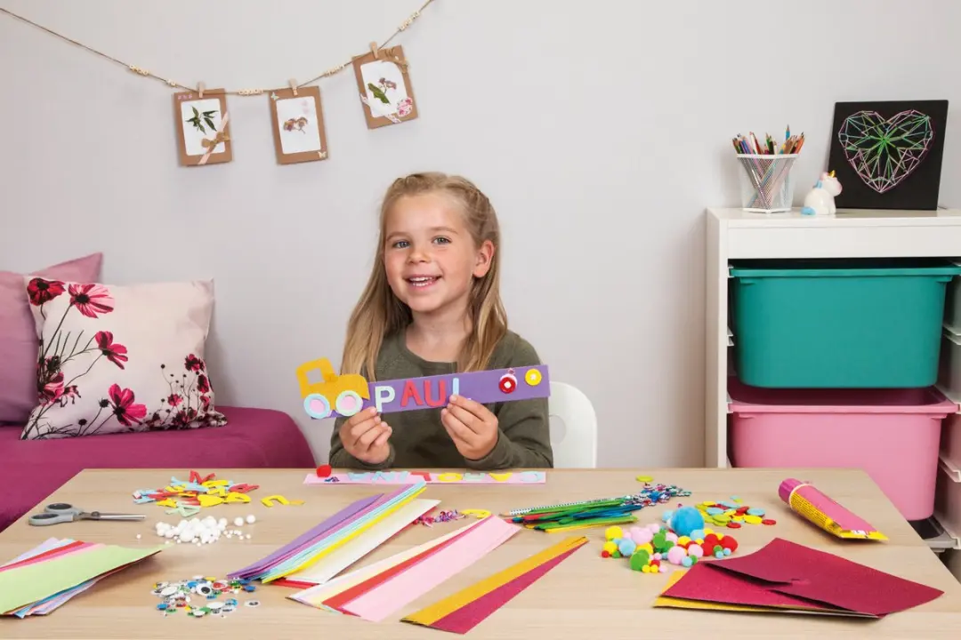 Lena Creatief Knutselkoffer Roze - 800 Onderdelen - afbeelding 6 van 6