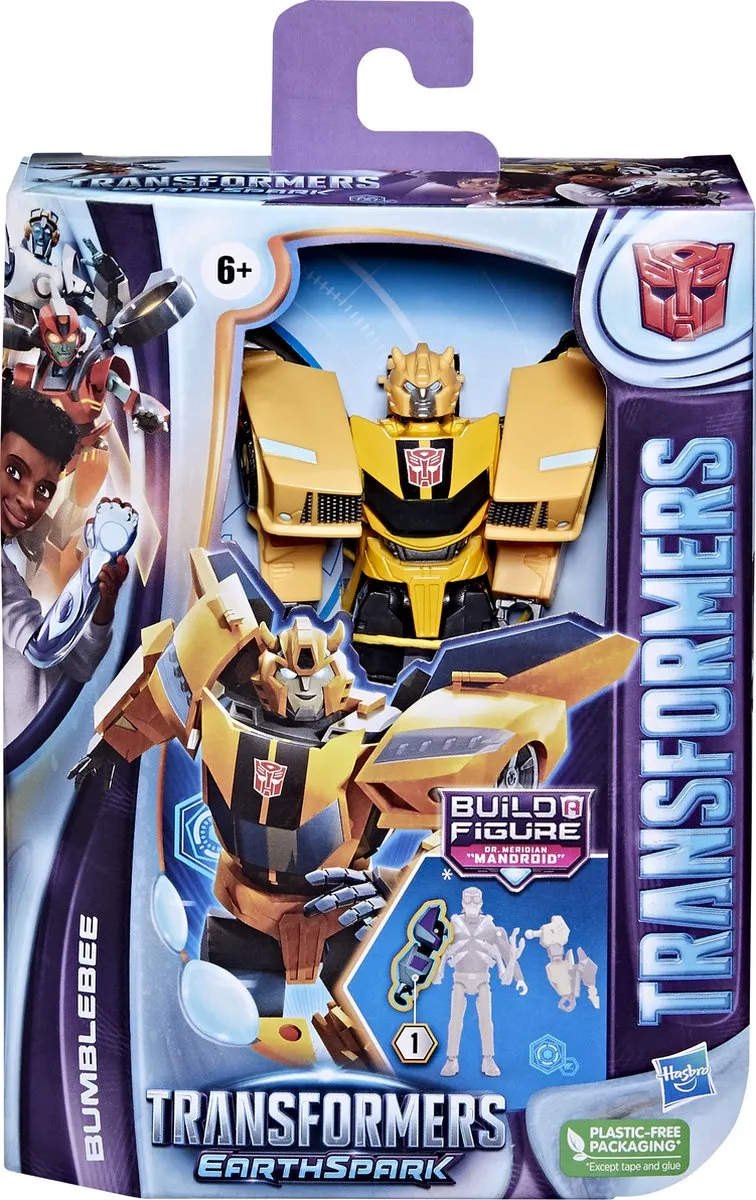 Hasbro Transformers Earthspark Deluxe Bumblebee Multicolor