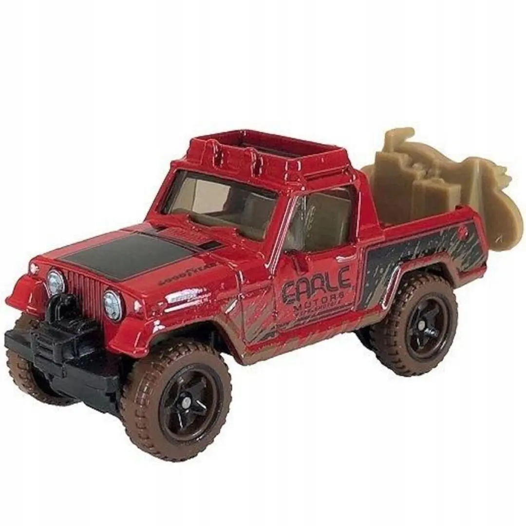 Hot Wheels Jeepster Commando 1:64 - 7cm - Rood
