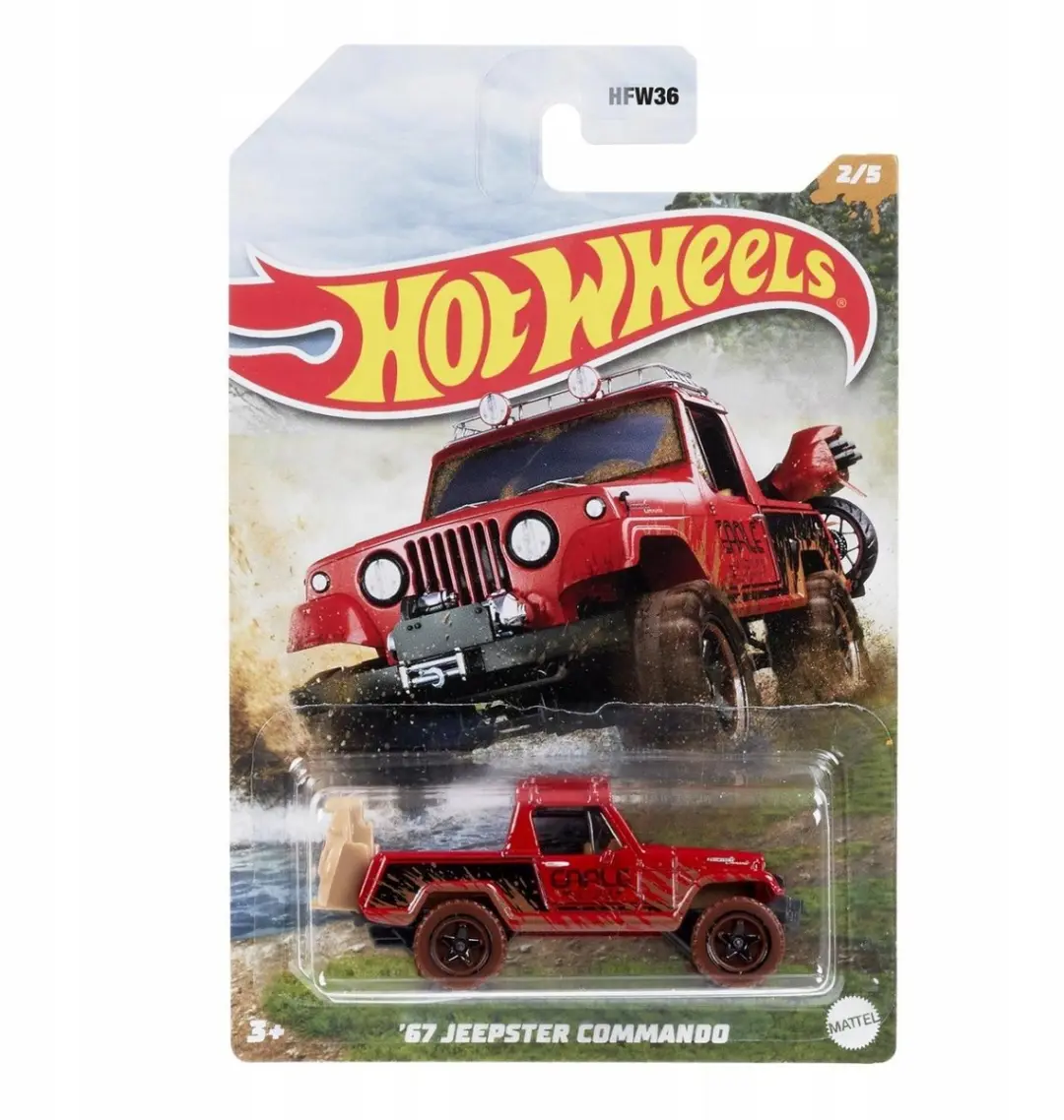 Hot Wheels Jeepster Commando 1:64