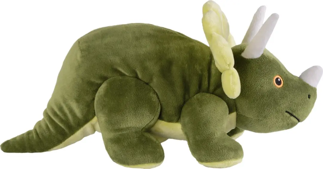 Warmies Dinosaurus Knuffel - 35 cm Groen