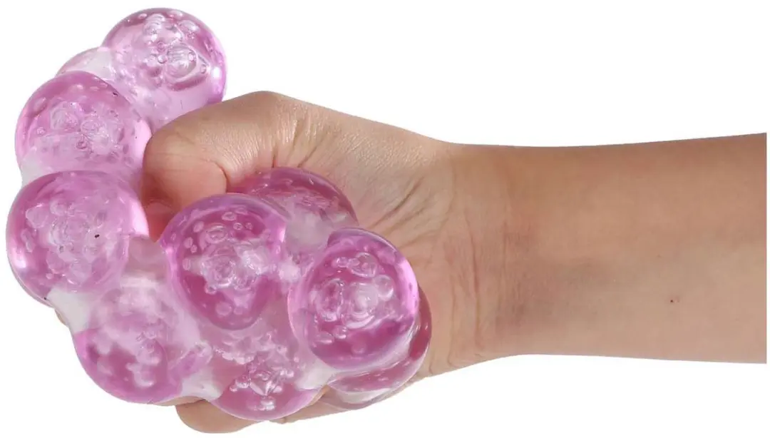 VAN MANEN Antistress Kralenbal 9cm - Meerkleurig