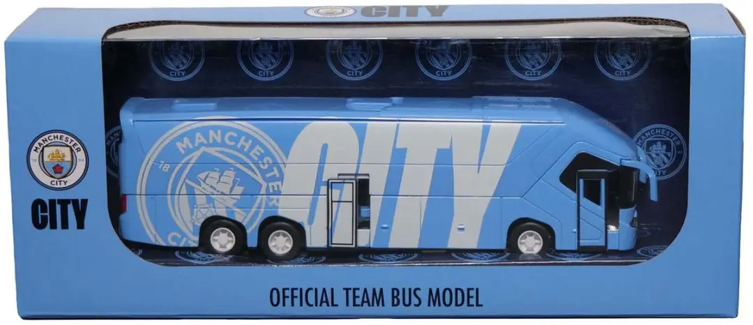 Van der Meulen Manchester City FC Team Bus - Multi kleuren