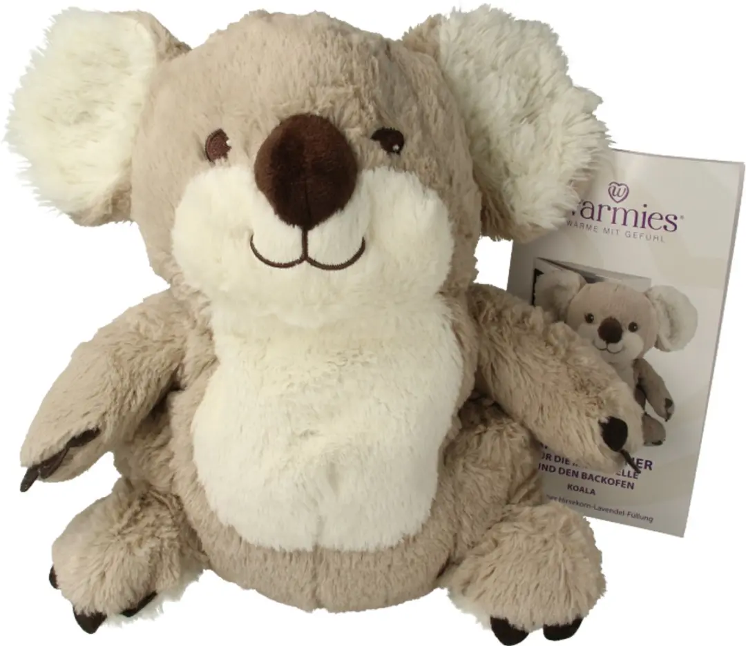 Warmies Koala II Knuffel - Beige/Bruin