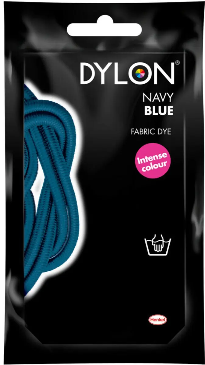 Dylon Textielverf Handwas Navy Blue - 1250g - 25 Stuks