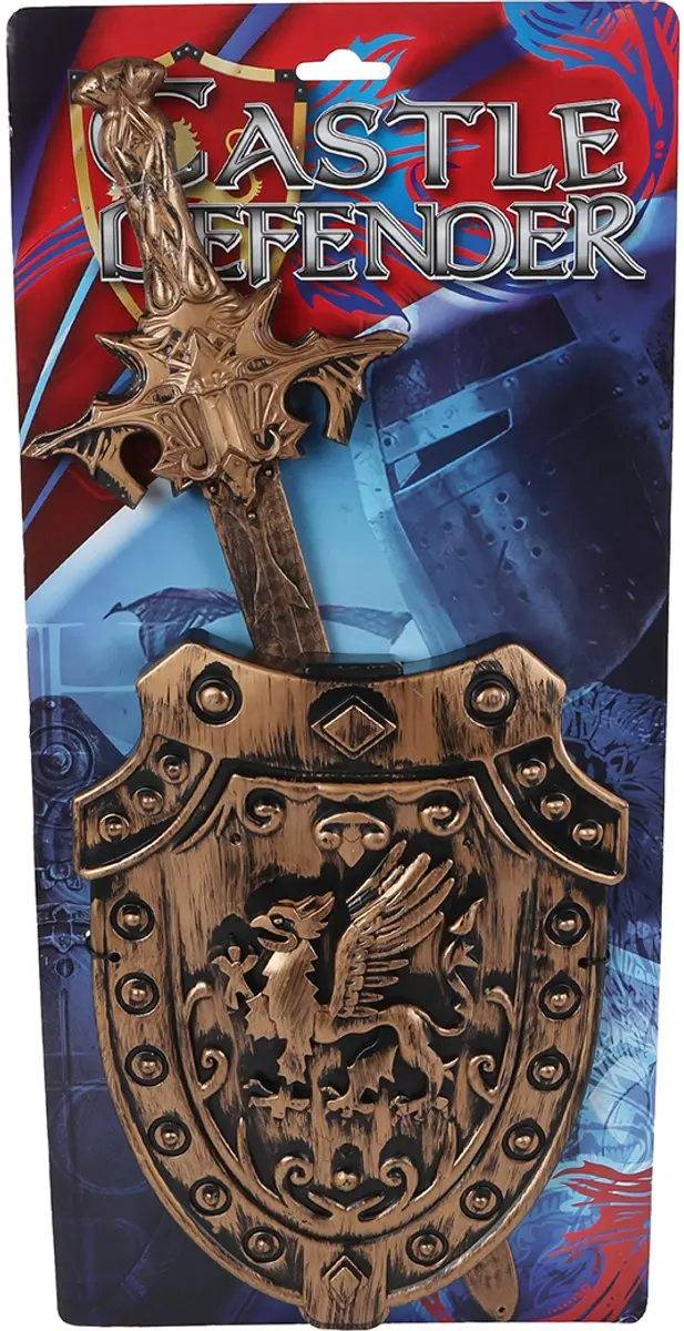 Van Manen Speelgoed Schild & Zwaard Meerkleurig