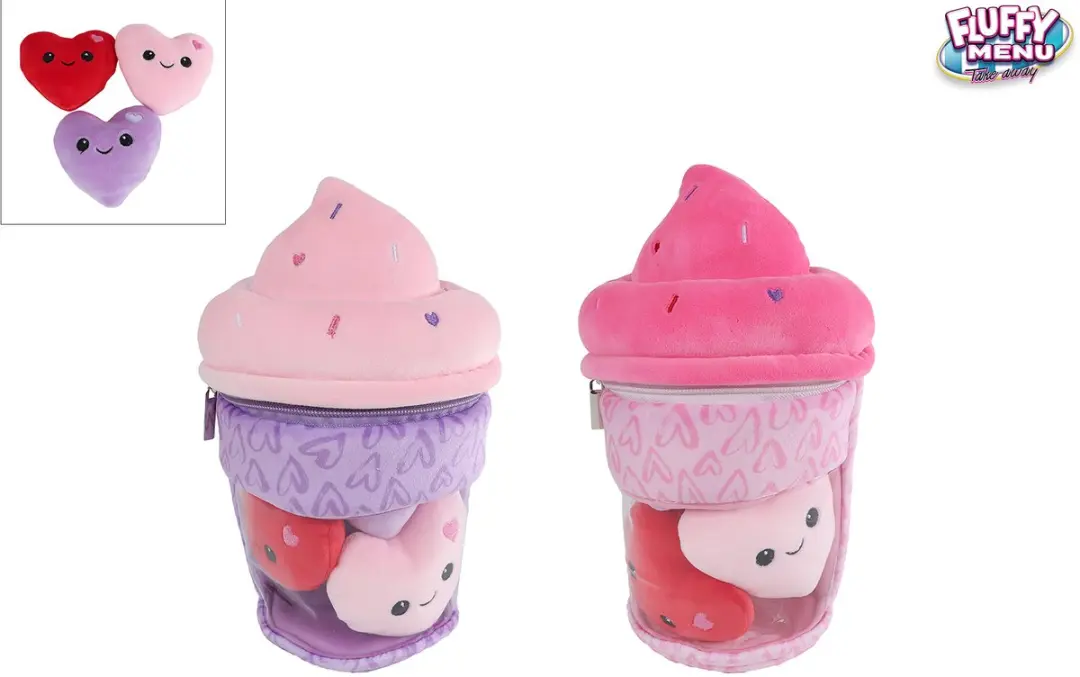 Van Manen Pluche IJsje Knuffel Hartjes