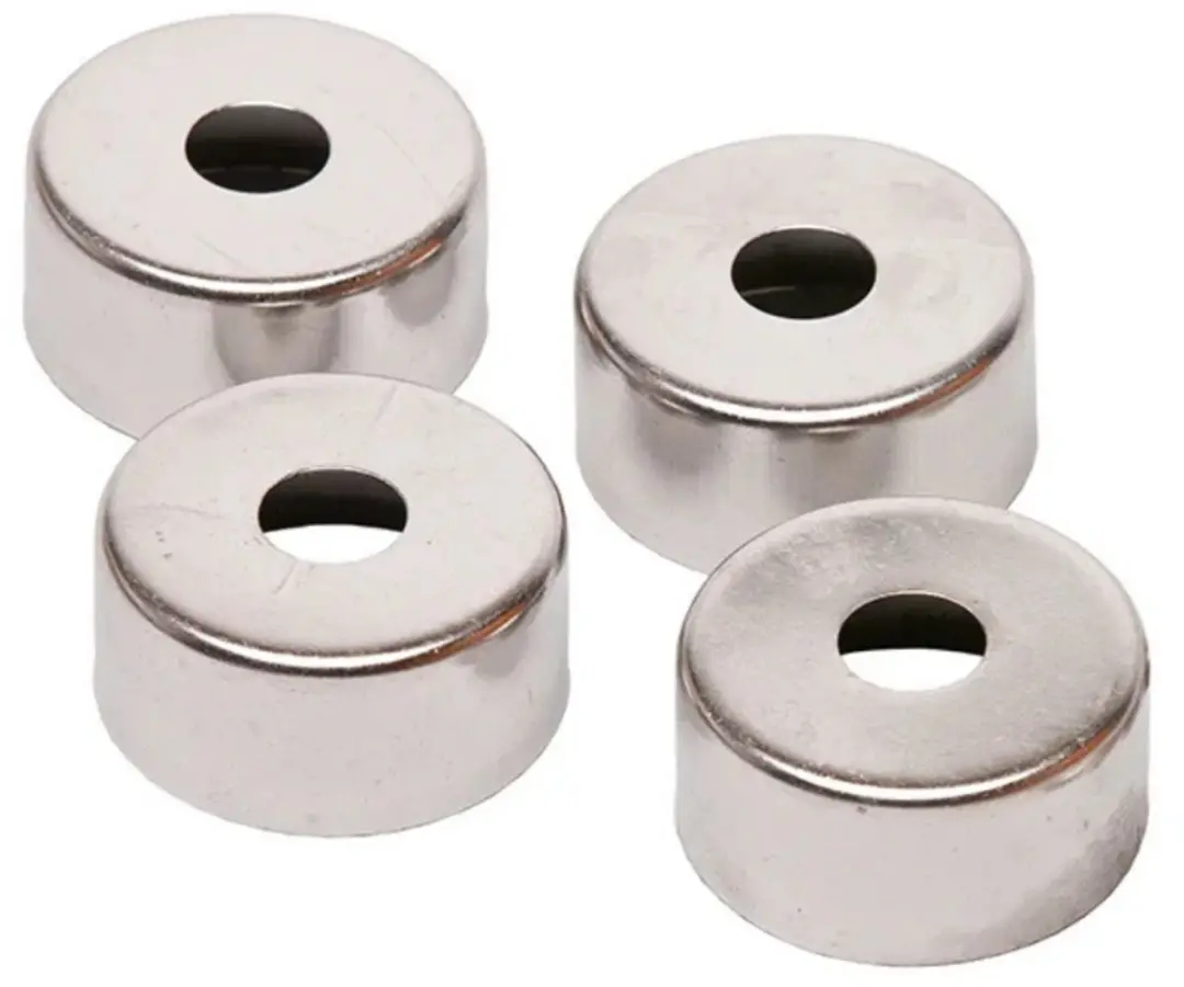 Monolith Junior Kamado RVS Afdekdopjes - 4 Stuks