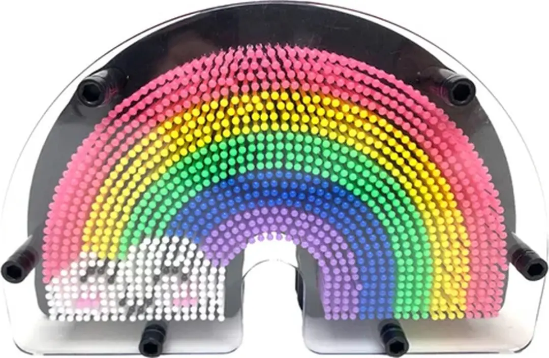 VAN MANEN Pin iT! Regenboog Speelgoed 3D Afdruk - Meerkleurig