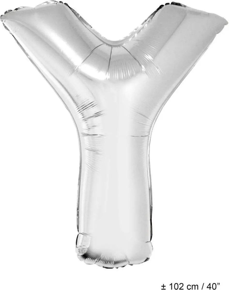 Espa Aluminium Letter Ballon - Zilver/Grijs