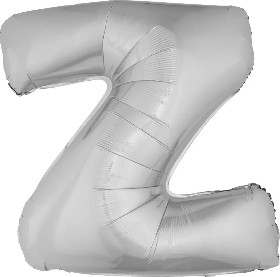 Espa Aluminium Letter Ballon - Zilver/Grijs