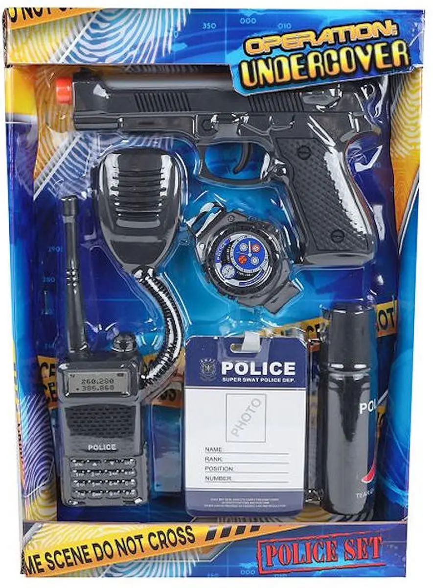Van Manen Politie Speelset 17cm