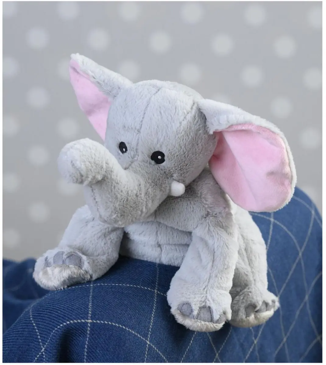 Warmies Olifant Knuffel - Grijs