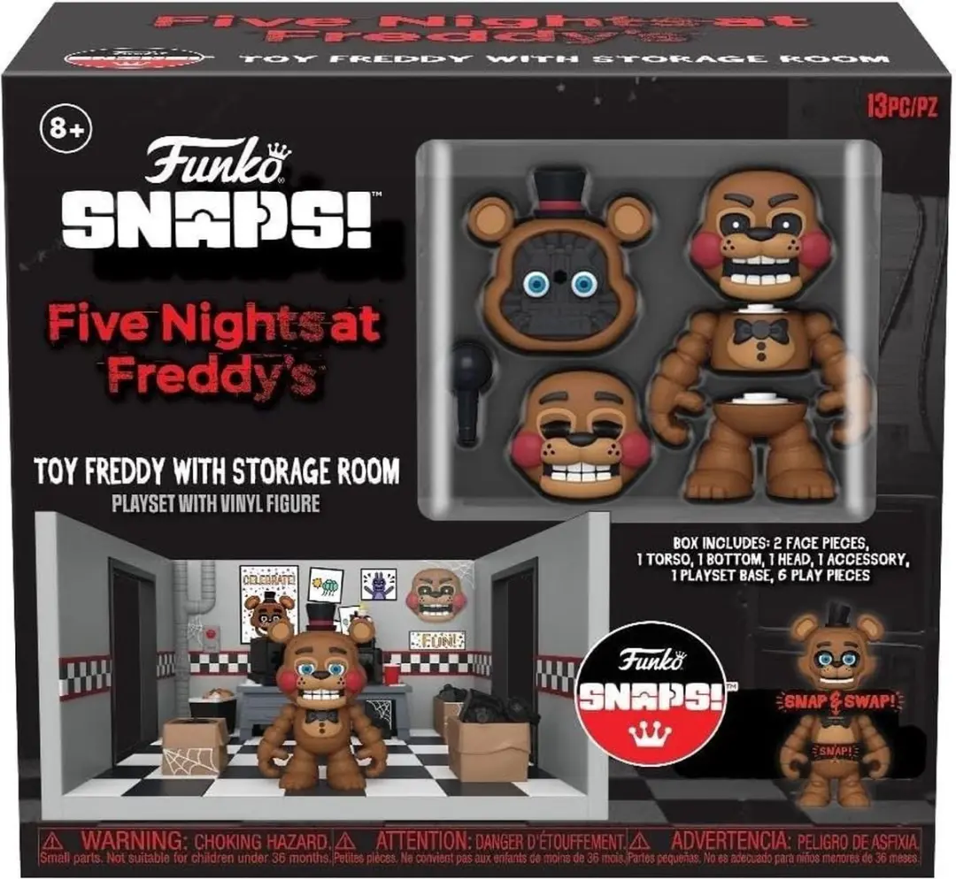 Funko Snaps! Five Nights at Freddy's Toy Freddy Speelset