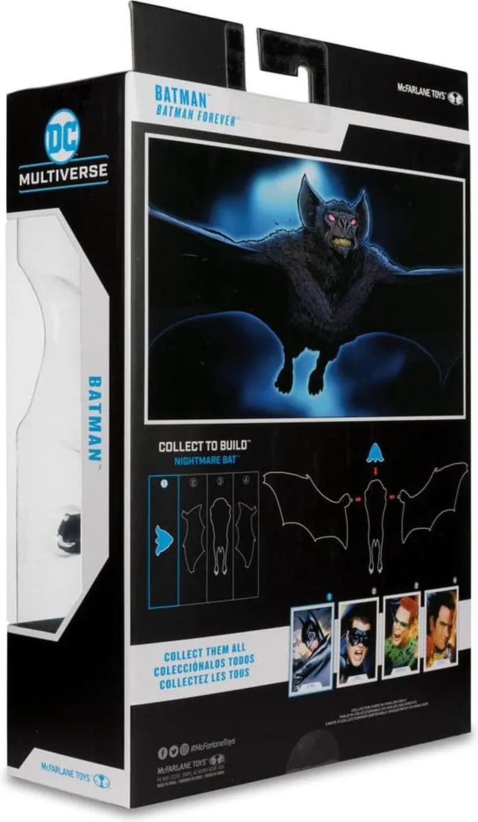 McFarlane Toys DC Build A Megafig Batman Forever Nightmare Bat - 18cm