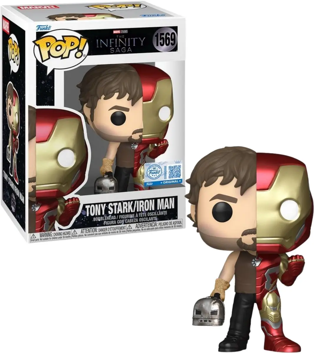 Funko POP! Iron Man & Tony Stark 1569