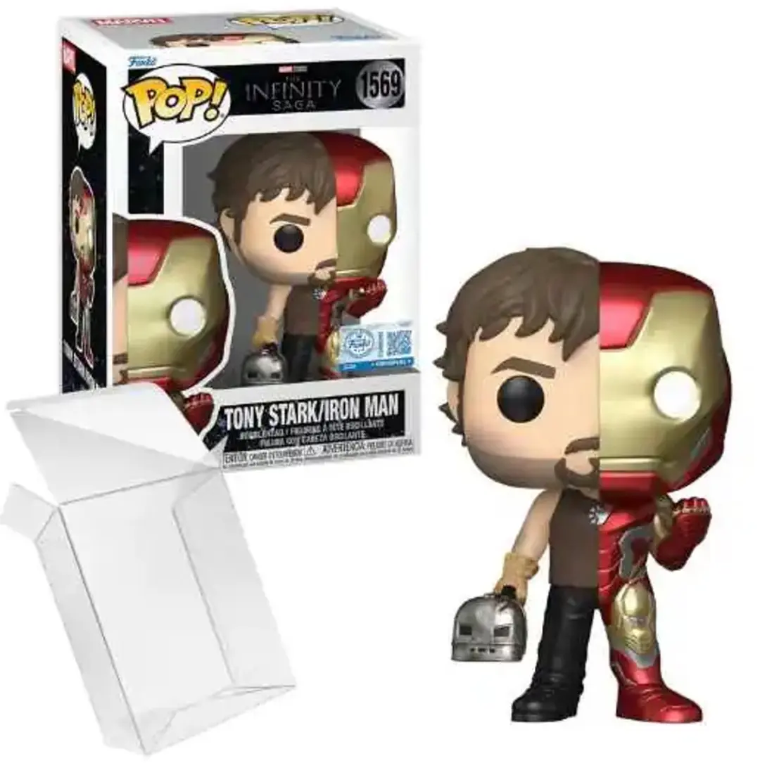 Funko POP! Iron Man & Tony Stark 1569 - Multicolor