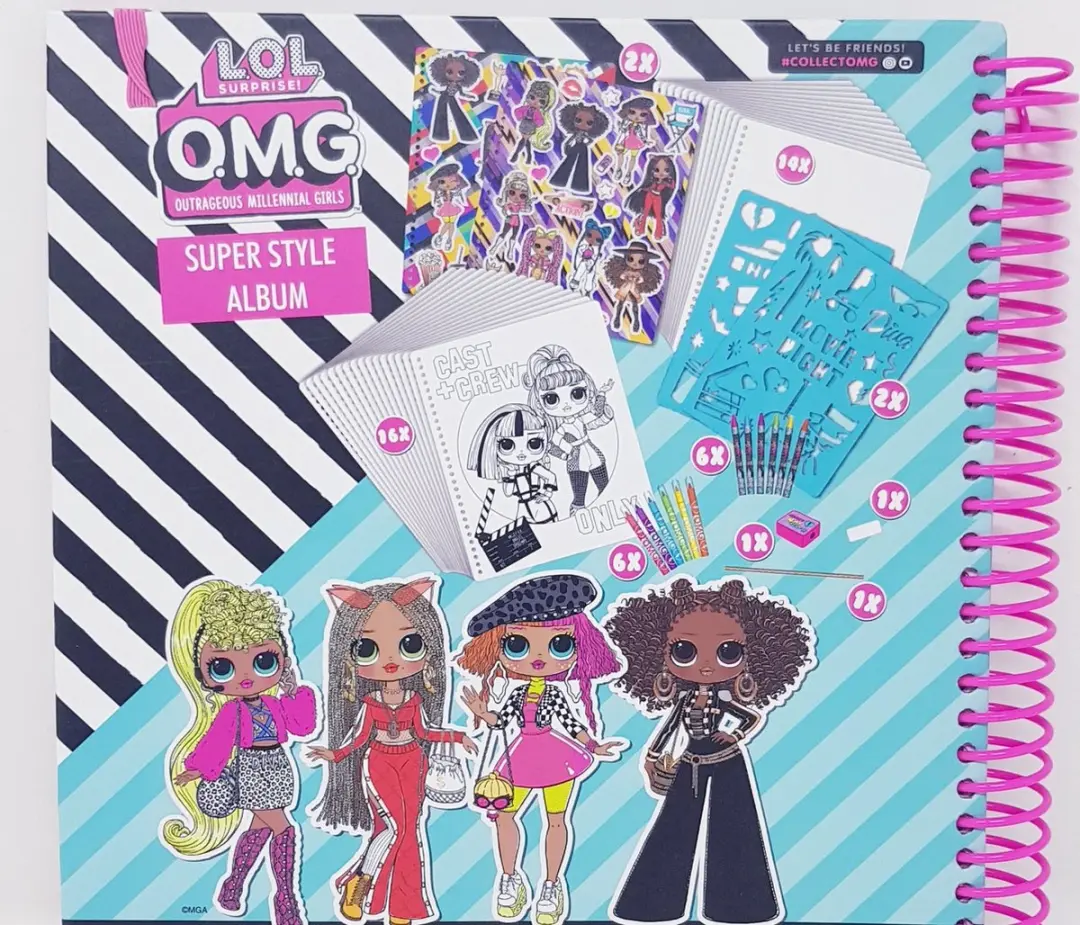 LOL Surprise! Creatief Knutselset - Multicolor - 30 Pagina's