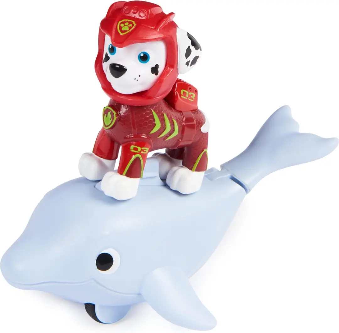 PAW Patrol Aqua Pups Marshall & Dolphin Speelfigurenset