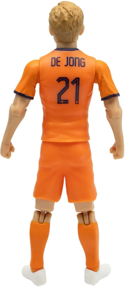 Van der Meulen Frenkie de Jong Voetbalpop - 20cm - Oranje