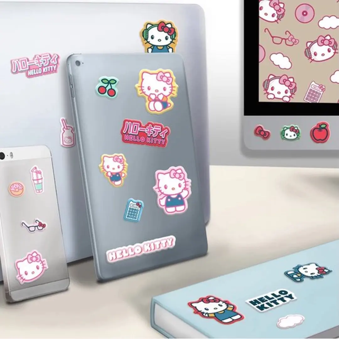 Paladone Hello Kitty Puffy Gadgetstickers - 4 Stuks