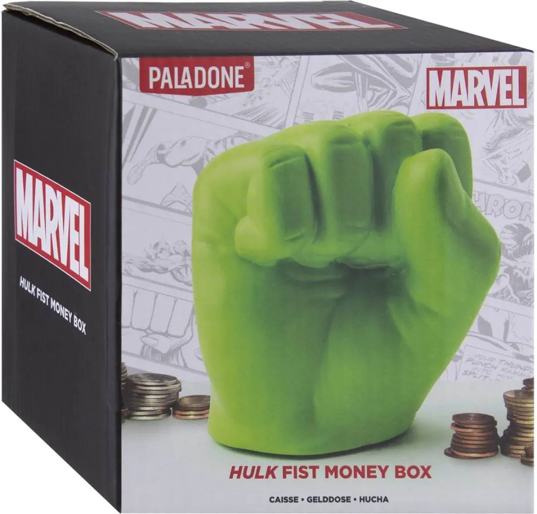 Paladone Marvel Hulk Spaarpot - Groen/Wit