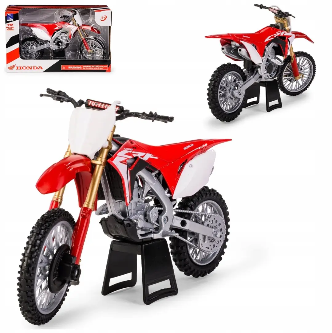 Honda CRF450R 2018 Schaalmodel 1:12 Speelgoedmotor