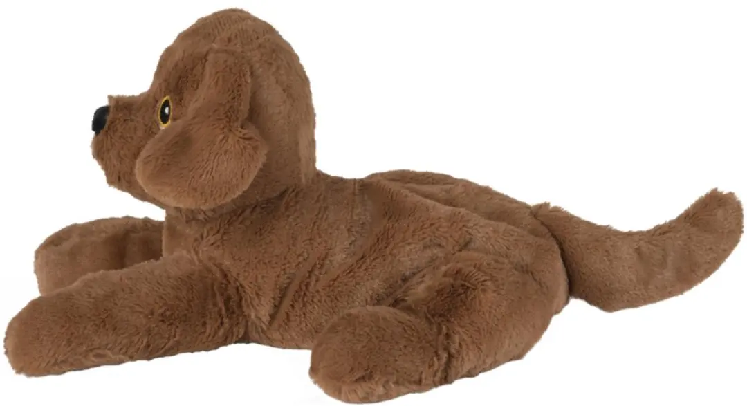 Warmies Labrador Knuffel 37cm - Bruin