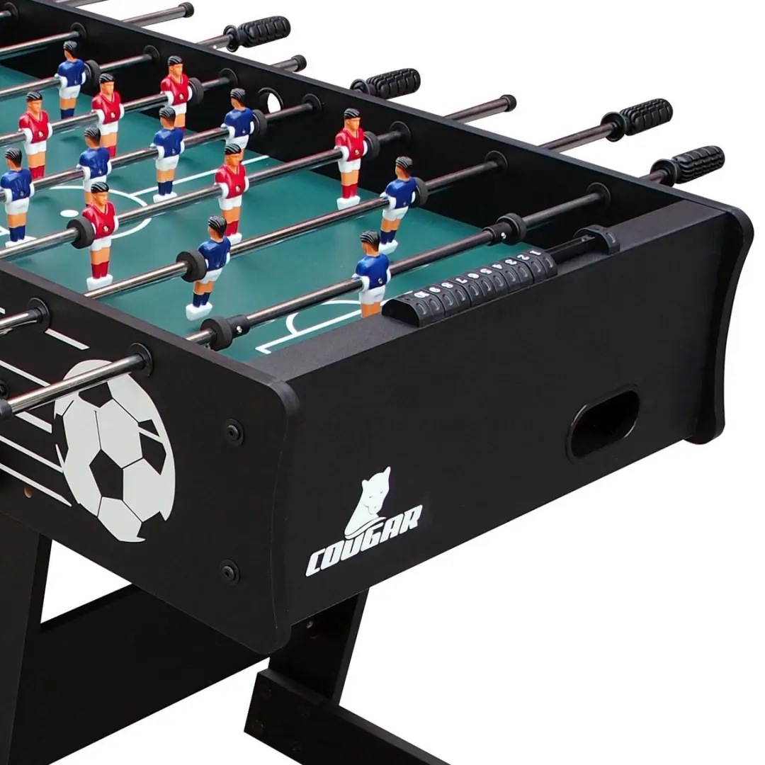 Cougar Scorpion Kick Voetbaltafel A040.103.00 - Opklapbaar 126x61cm - Zwart