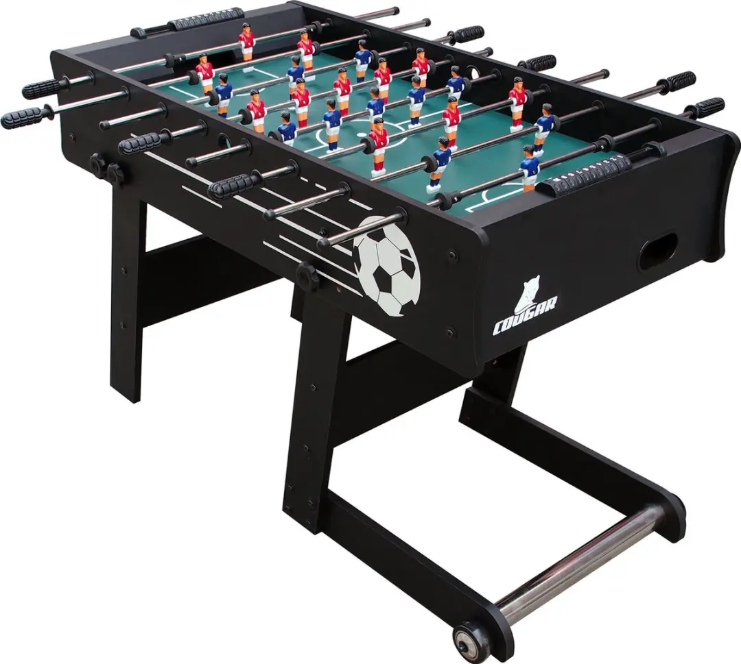 Cougar Scorpion Kick Voetbaltafel A040.103.00 - Opklapbaar 126x61cm - Zwart