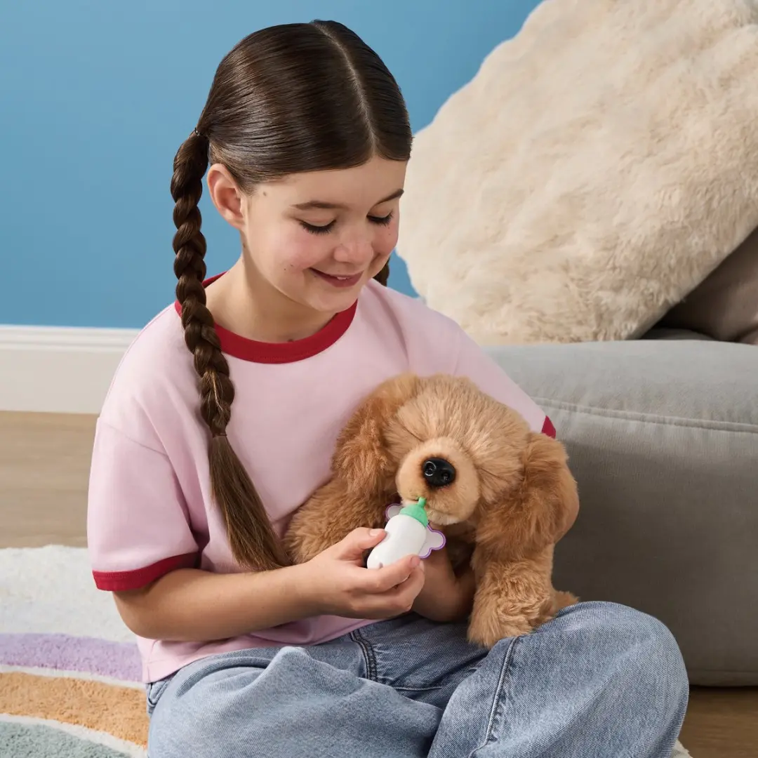 Moose Toys Little Live Pets Bailey Interactieve Puppy - Beige