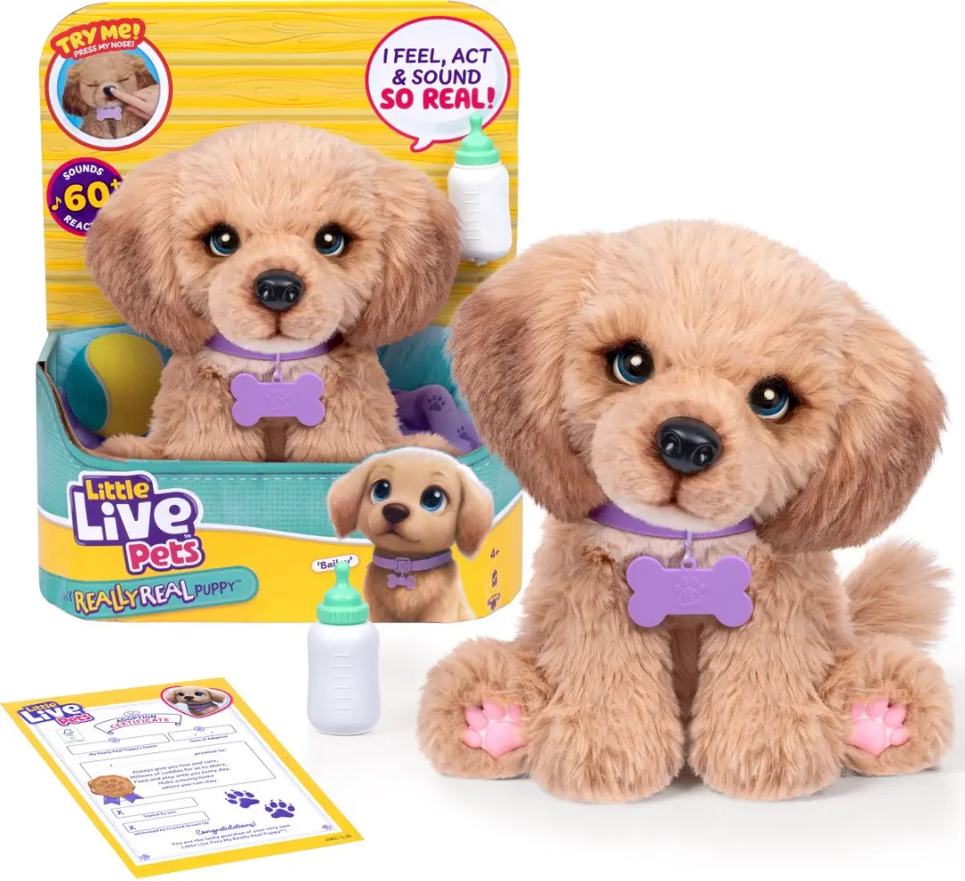 Moose Toys Little Live Pets Bailey Interactieve Puppy