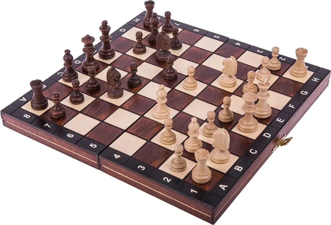 Square Enix Magnetische Houten Schaakset Classic 27x27cm