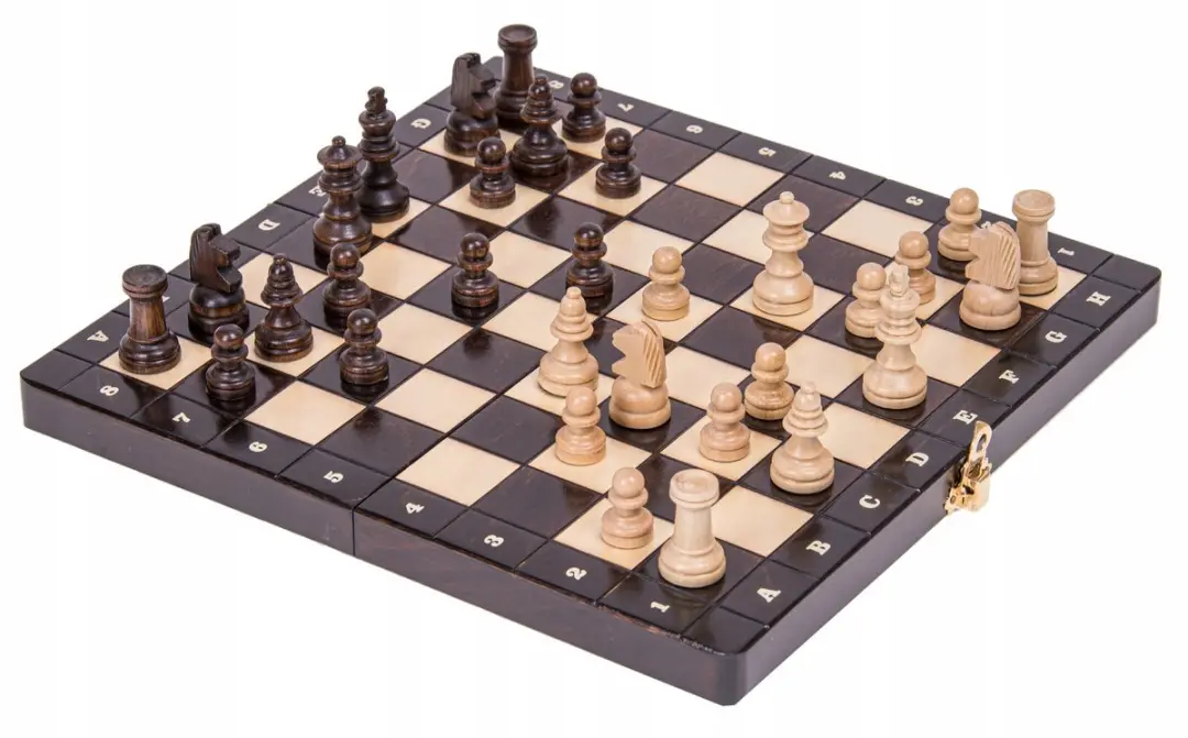 Square Enix Magnetische Houten Schaakset Classic 27x27cm