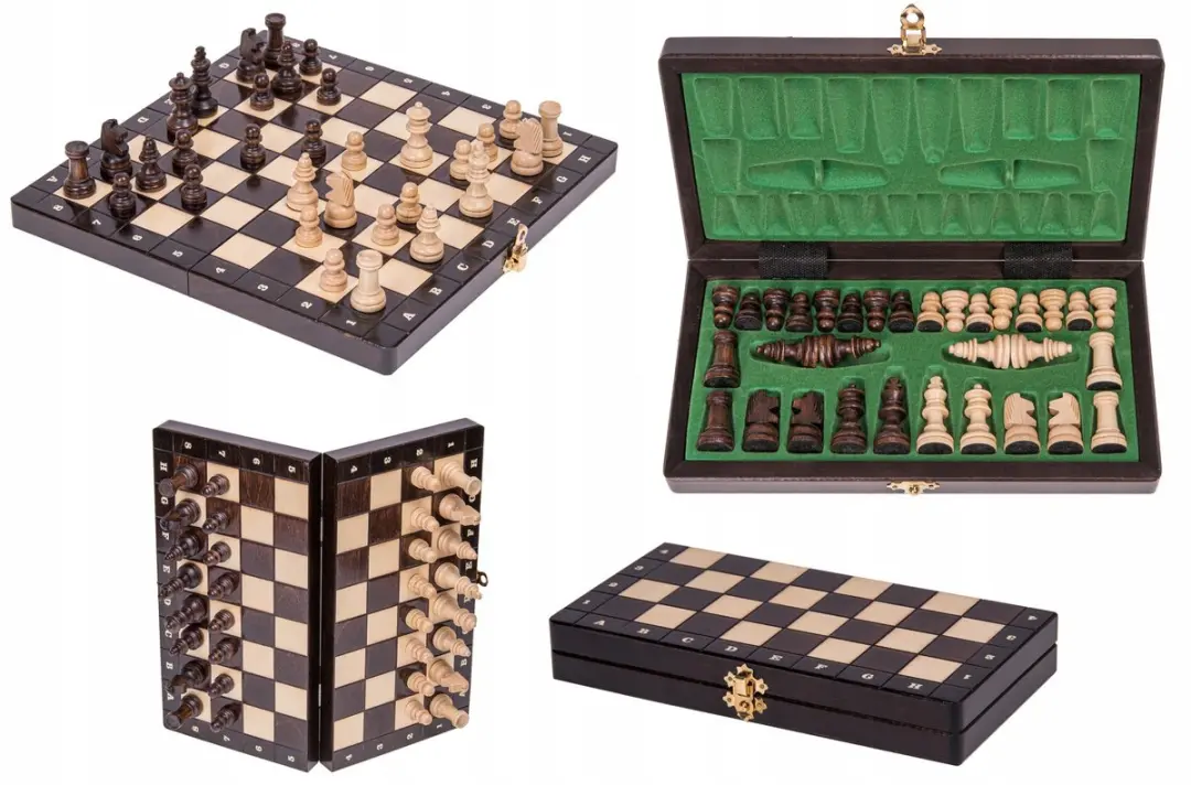 Square Enix Magnetische Houten Schaakset Classic 27x27cm