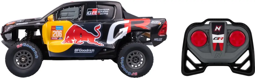 NIKKO Pro Trucks Dakar Red Bull 2024 1/12 RC Auto - Rood/Grijs/Zwart
