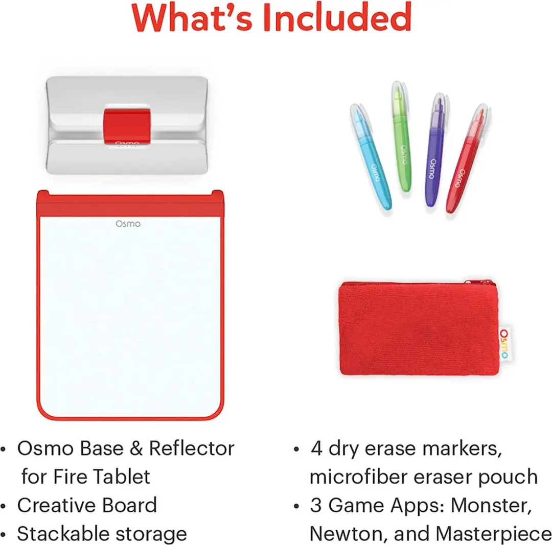 Osmo Creatieve Starter Kit Fire Tablet - 3 Leerspellen 5-10j