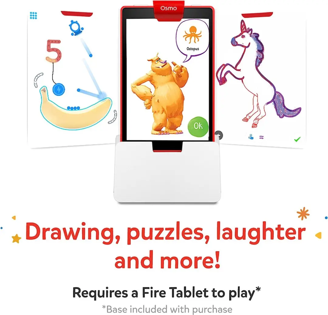 Osmo Creatieve Starter Kit Fire Tablet - 3 Leerspellen 5-10j - afbeelding 6 van 6