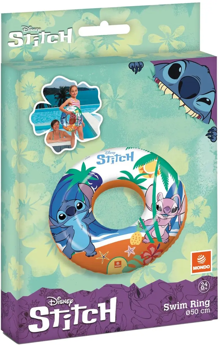 Van der Meulen Disney Stitch Zwemring 50cm - Meerkleurig