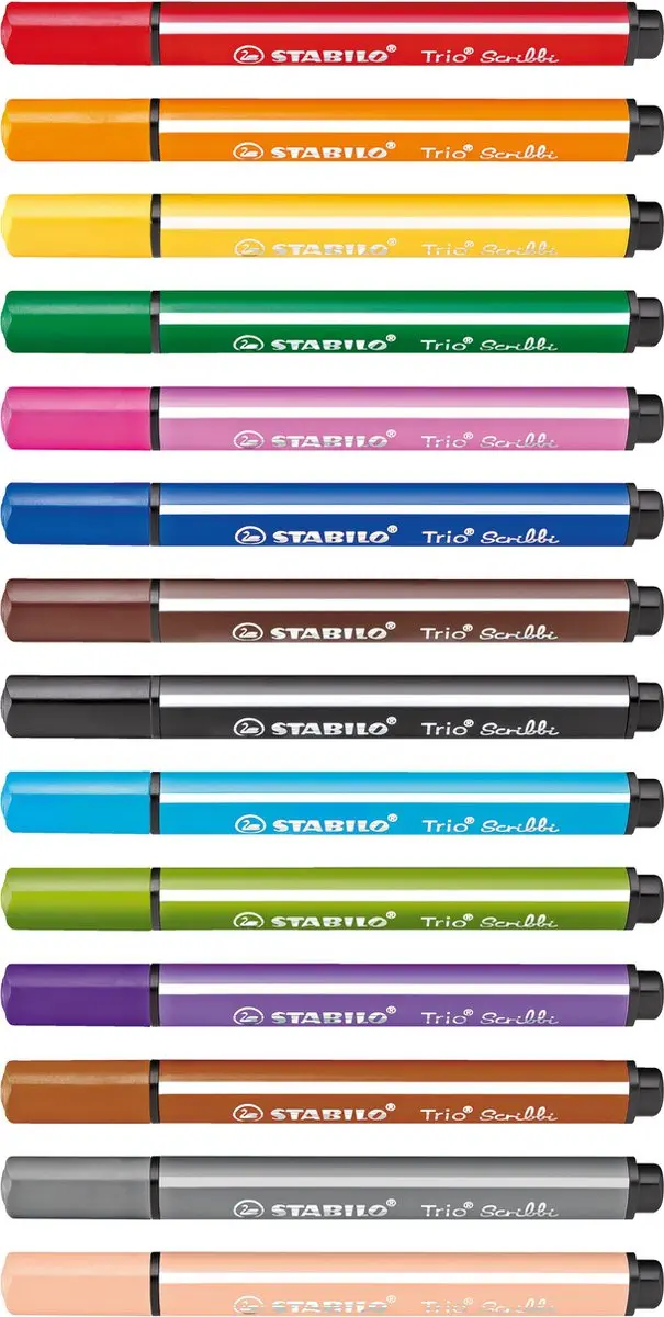 STABILO Trio Scribbi Viltstift - Grijs - afbeelding 6 van 6
