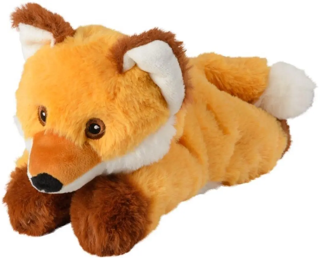 Warmies Knuffelvos Magnetron 33cm - Bruin