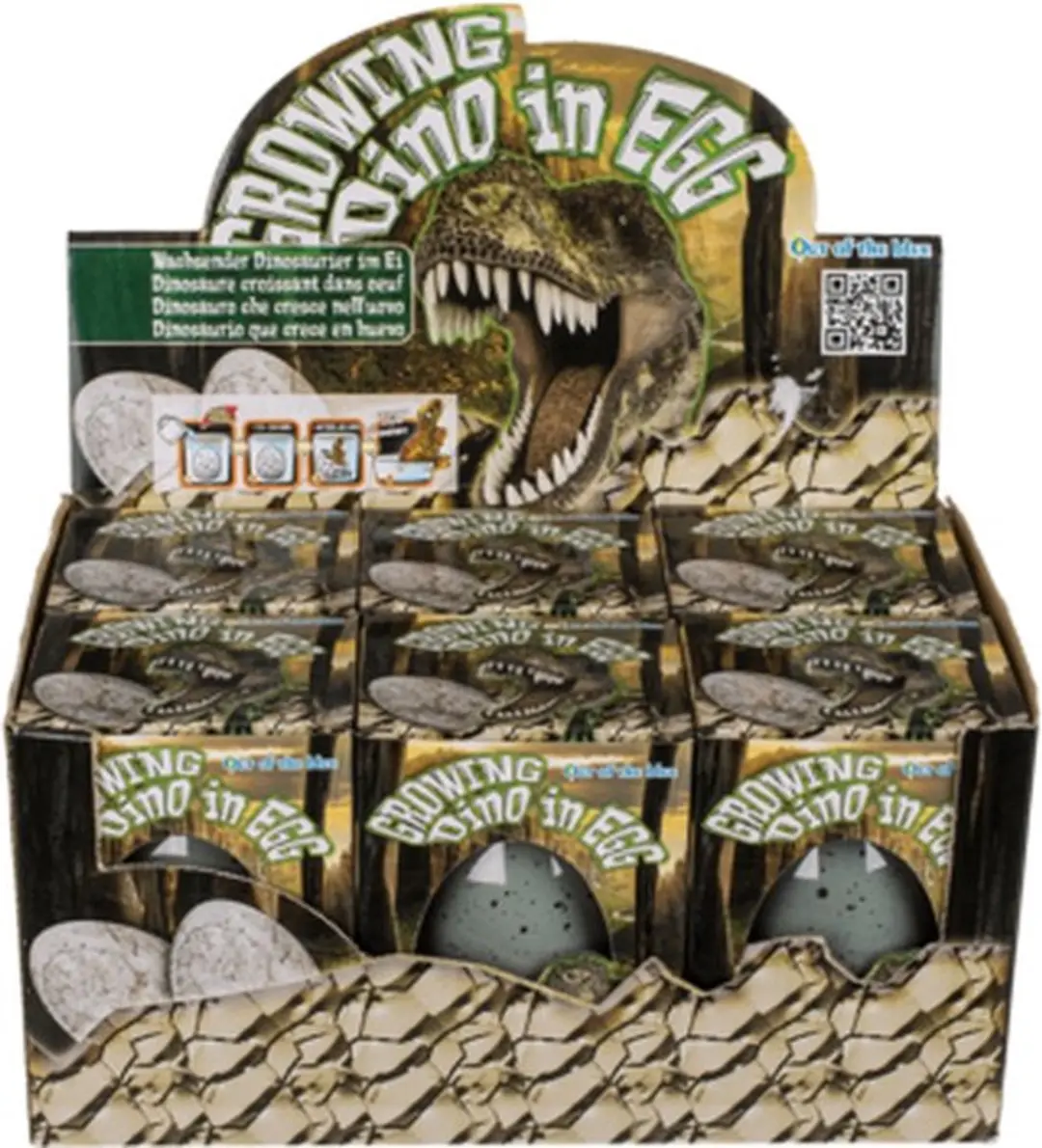 Van der Meulen Growing Dinosaur Egg Assortiment - Multikleur