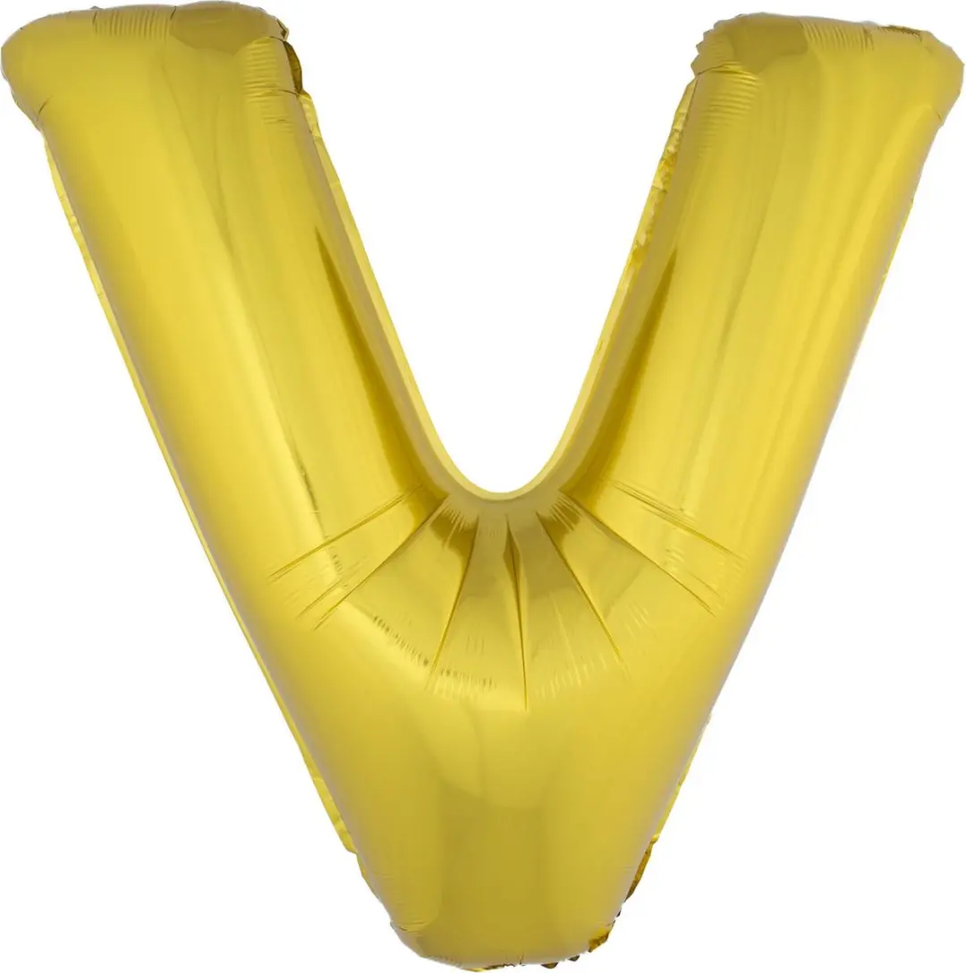 ESPA Goudkleurige Aluminium Letter Ballon P