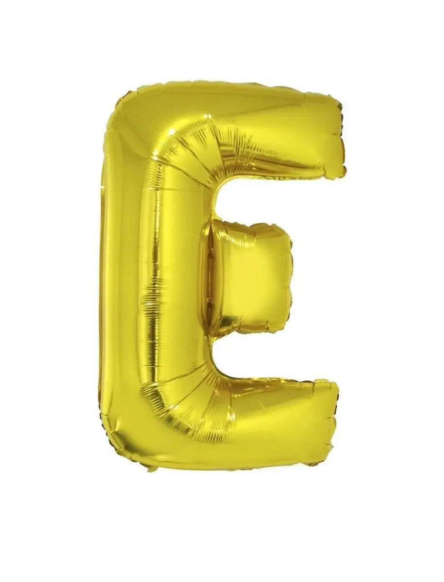 ESPA Goudkleurige Aluminium Letter Ballon P