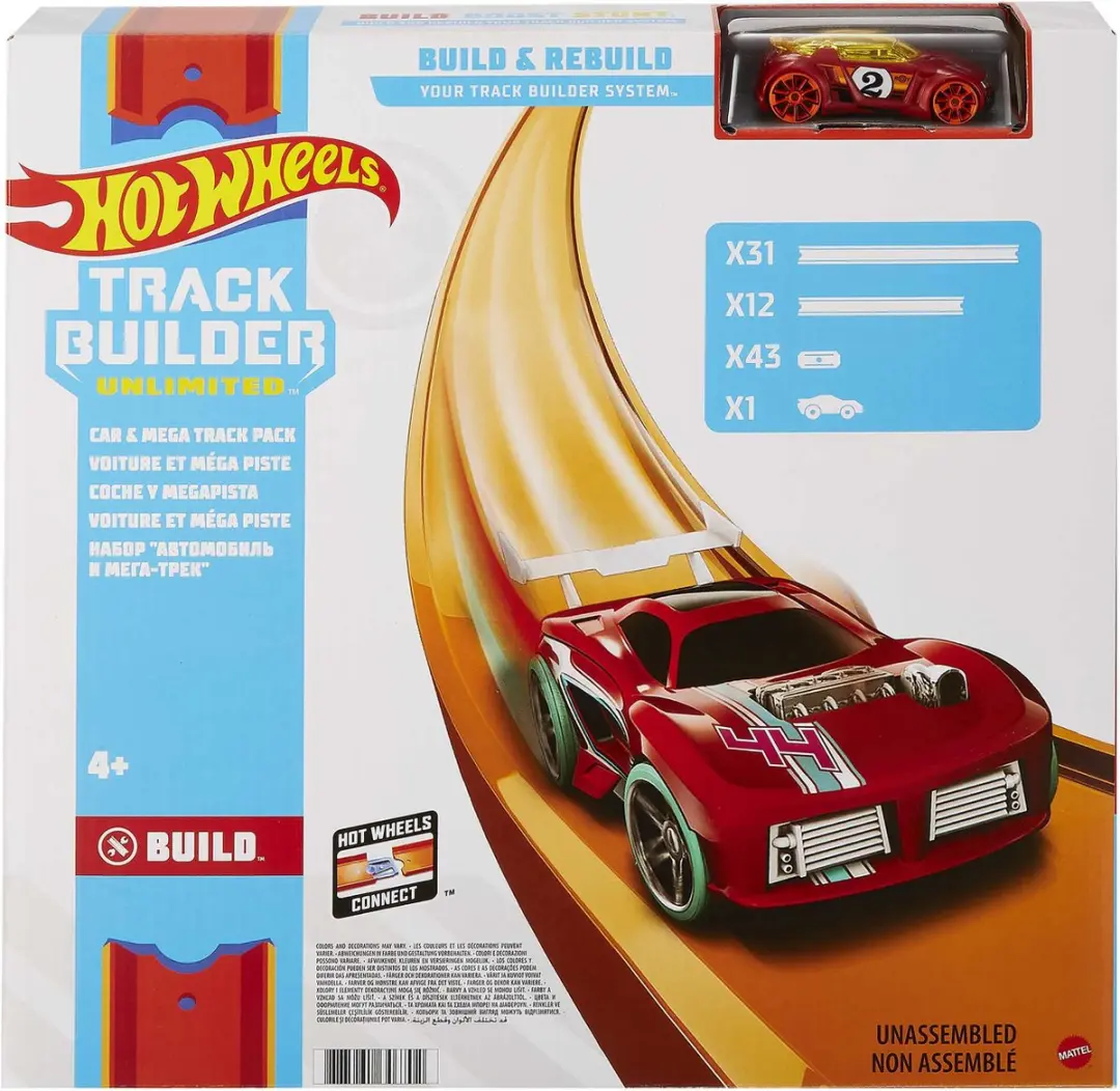 Hot Wheels Auto & Megabaanset FTL69
